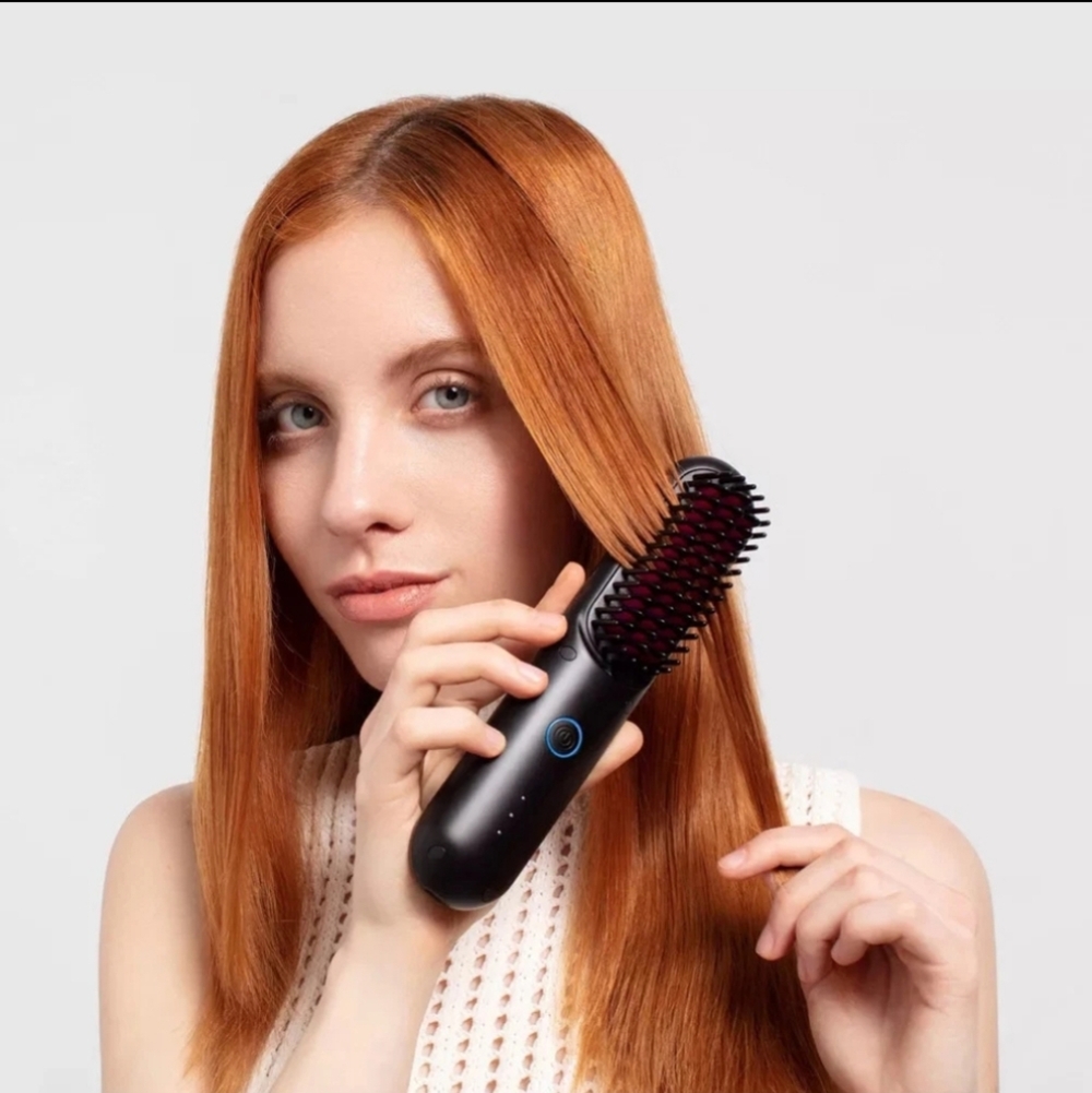 TYMO Porta Pro Portable Hair Straightener Brush